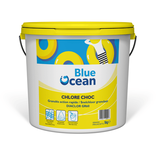 Blue Ocean Blue Ocean Chlore Choc - 5KG 5411147000023 12905