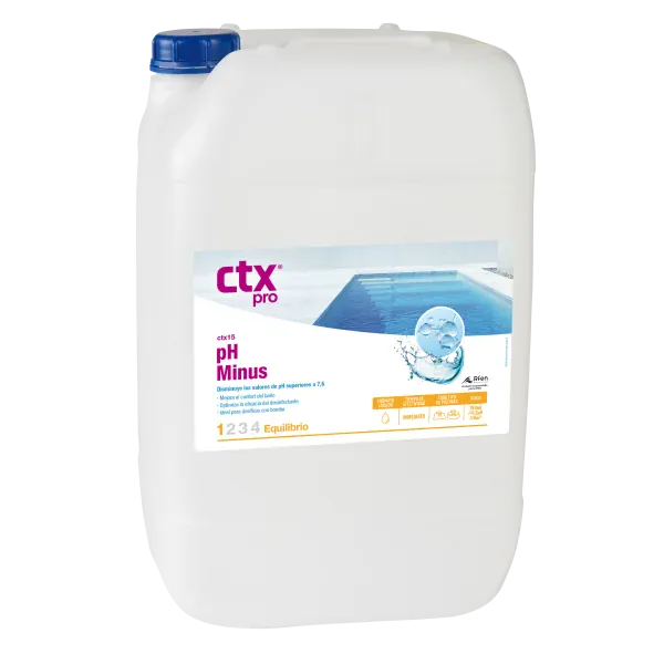 CTX Pro CTX-15 pH Minus liquide 20 litres 3479619401565 CTX204