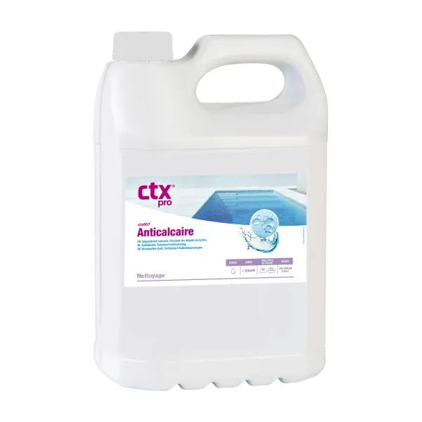 CTX Pro Anticalcaire pour piscines chlores CTX Anticalcaire pour piscines - 1 litre - CTX607 3479619398728 CTX270