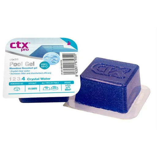 CTX Pro Floculants CTX Gel - Floculant pour piscine - 72 doses - Gel floculant en monodose 8432611679320 CTX244