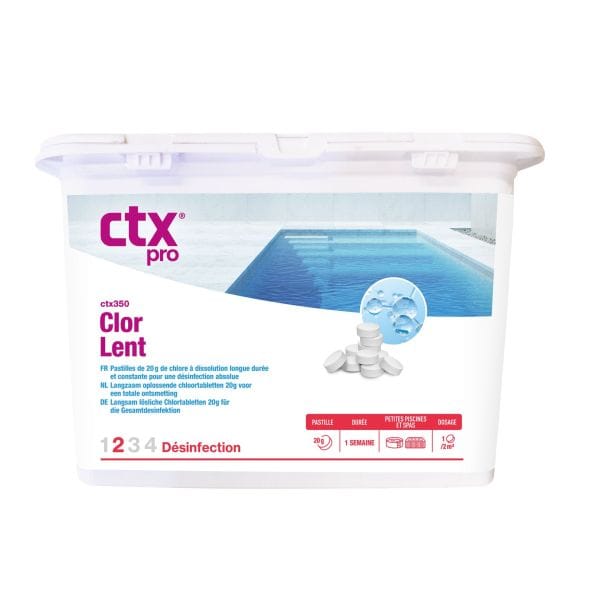 CTX Pro CTX pastilles de chlore 20 g - 1 kg 3479619404528 CTX222