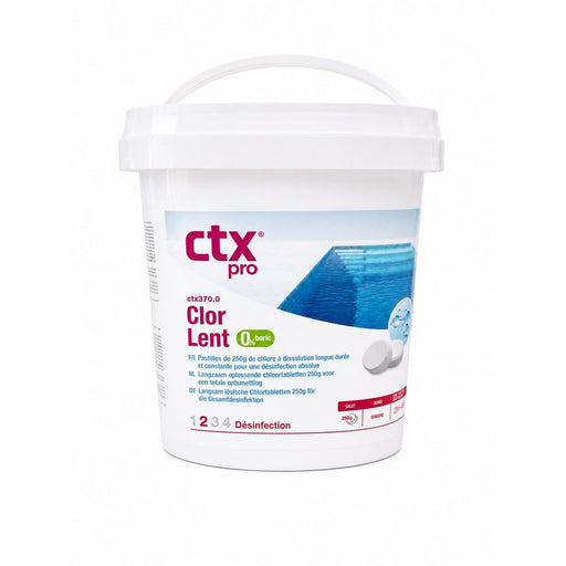 CTX Pro CTX - Pastilles de chlore 5 kg lentes - CTX370 - Chlore Lent - Pack de 20 Pastilles CTX 3479619404542 CTX226