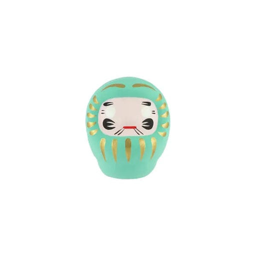Darumas Daruma Turquoise - Moyen, Réussite Scolaire - Fabriqué au Japon KP37
