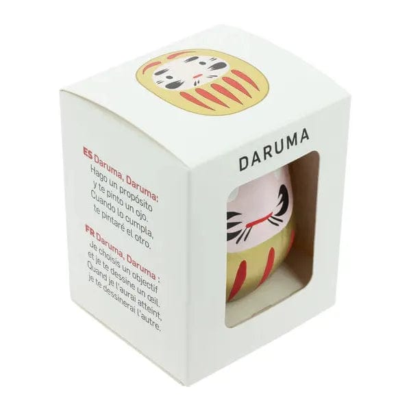 Darumas Japan Daruma Doré - Grand, Abondance - Fabriqué au Japon KP51