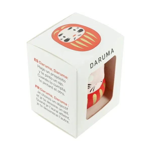Darumas Japan Daruma Rouge - Moyen, Chance - Fabriqué au Japon KP49