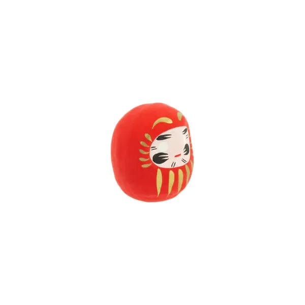 Darumas Japan Daruma Rouge - Petit, Chance - Fabriqué au Japon KP50