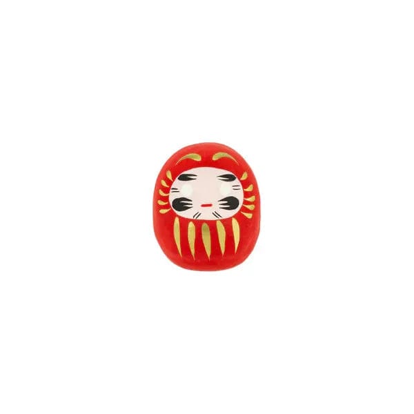 Darumas Japan Daruma Rouge - Petit, Chance - Fabriqué au Japon KP50