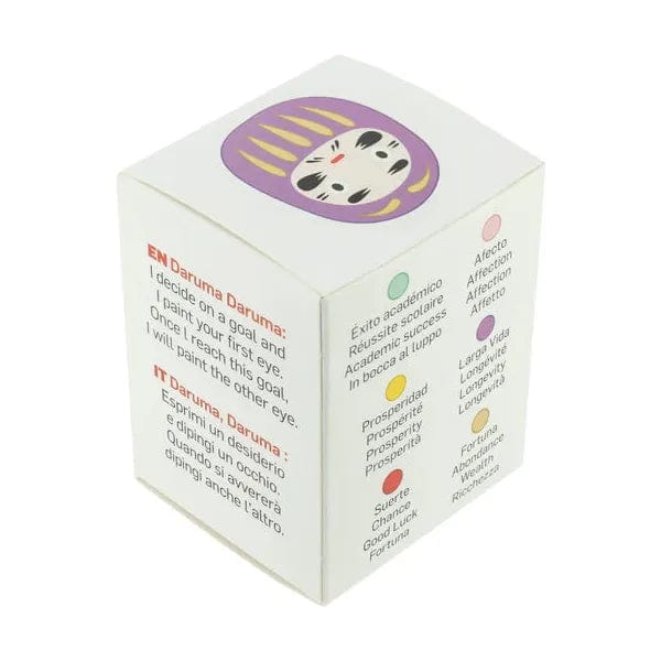 Darumas Japan Daruma Violet - Moyen, Longévité - Fabriqué au Japon