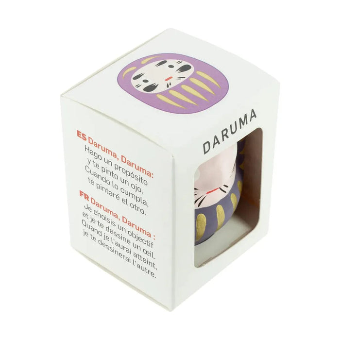 Darumas Japan Daruma Violet - Moyen, Longévité - Fabriqué au Japon