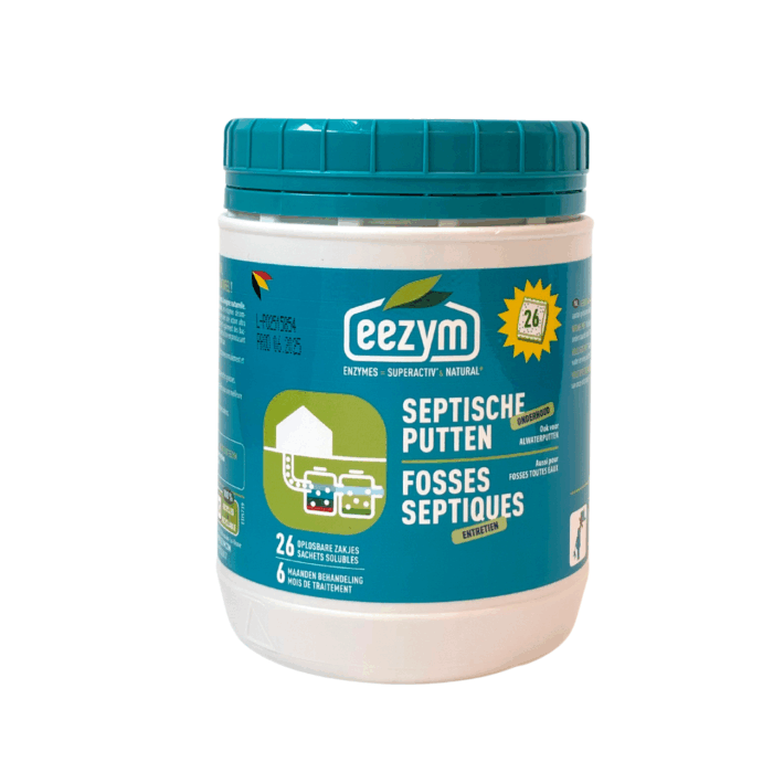 Eezym Accélérateur de Biodégradation Fosses Septiques Eezym - 26 sachet solubles - Entretien Fosse Septique 5410539218558 POU2005