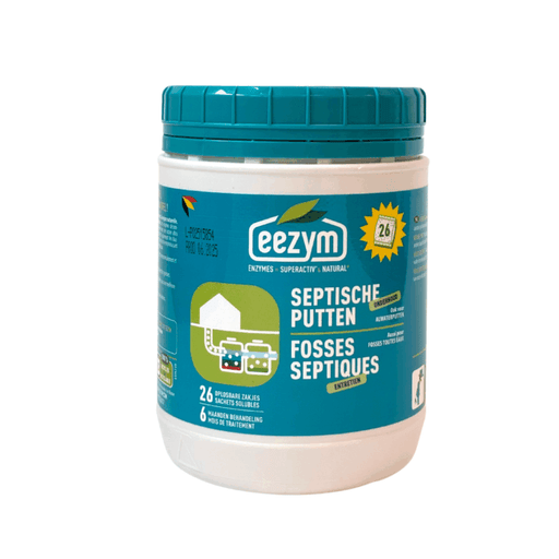 Eezym Accélérateur de Biodégradation Fosses Septiques Eezym - 26 sachet solubles - Entretien Fosse Septique 5410539218558 POU2005