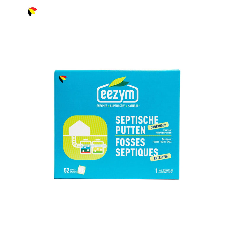 Eezym Accélérateur de Biodégradation Fosses Septiques Eezym - 26 sachet solubles - Entretien Fosse Septique 5410539218558 POU2005