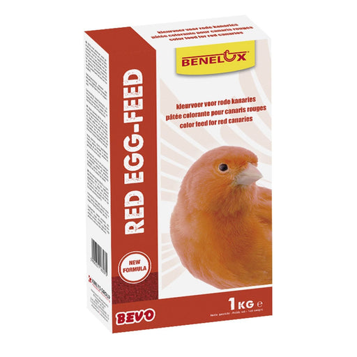 FDA SHOP FOOD BEVO NOURRITURE AUX OEUFS ROUGE 1 KG BOÎTE 5400351163075 1630007