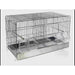FDA SHOP NON-FOOD CAGE COVA EN METAL 2 COMP. 90X30X45 CM 5400351156572 1560057