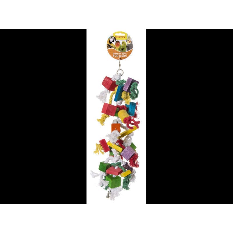 FDA SHOP NON-FOOD CORDE A NOEUDS AVEC BLOCS EN BOIS 47CM 5400351015473 14002