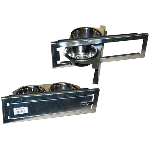 FDA SHOP NON-FOOD MANGEOIRE À PLATEAU TOURNANT (2 BOLS) INOX 5400351191450 19145