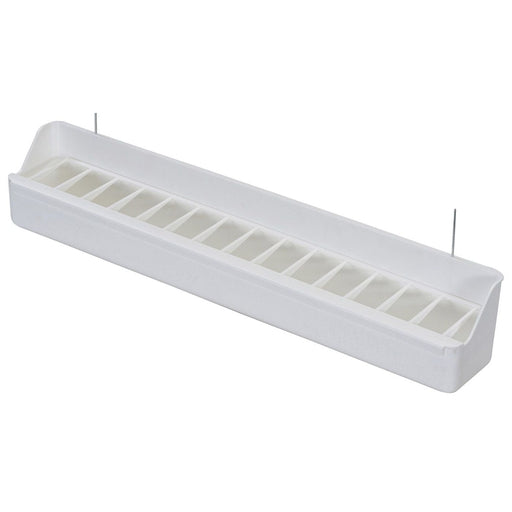 FDA SHOP NON-FOOD MANGEOIRE VOLIERE BLANC 40CM AVEC CROCHETS MÉTALLIQUES 5400351141844 14184