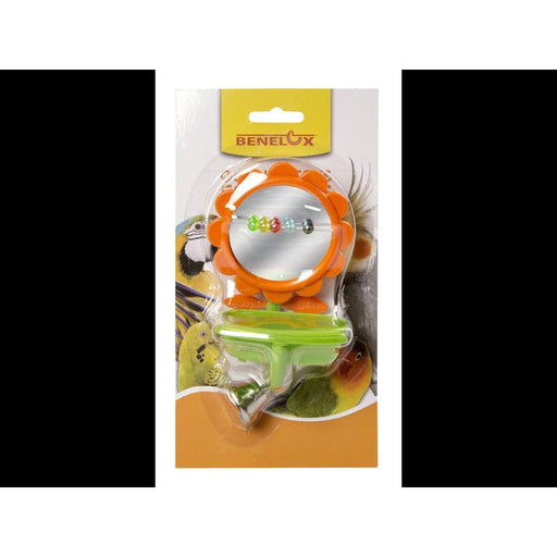 FDA SHOP NON-FOOD MIROIR FLEUR EN PLASTIQUE AVEC CLOCHE & MANGEOIRE 5400351140403 14040