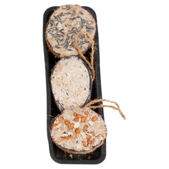 FDA SHOP FOOD NOIX DE COCOS 3 GOUTS SUR ASSIETTE POUR OISEAUX DU 5400351175016 17501