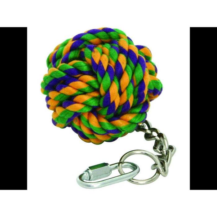 FDA SHOP NON-FOOD NUTS FOR KNOTS BALL ON CHAIN - BIRD TOY 701029200067 HP20006