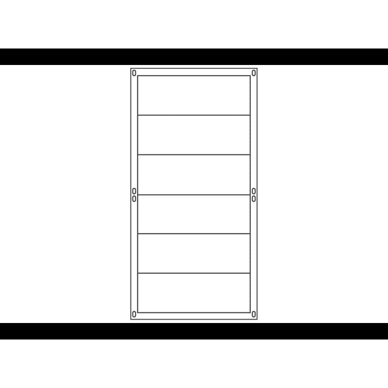 FDA SHOP NON-FOOD PANNEAU GALVA 95 X 190 CM TOLE 8034140492076 19133