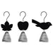FDA SHOP NON-FOOD PORTE BOULE SPIRALE AVEC DECOR NOIR 5400351170646 17064