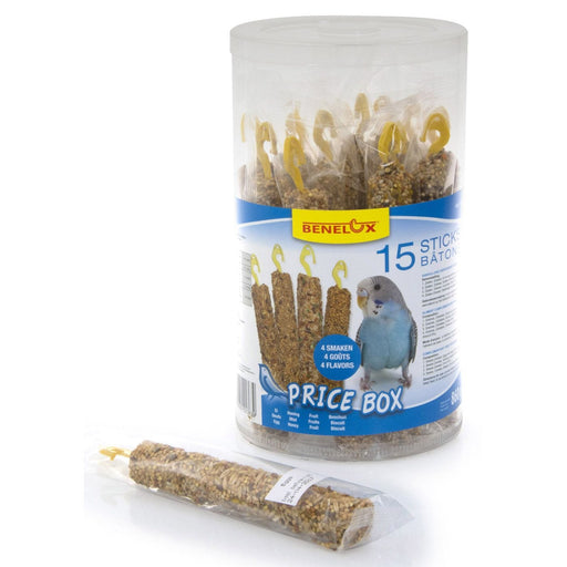 FDA SHOP FOOD PRICE BOX 15 BAGUETTES PERRUCHES 5400351013639 16240