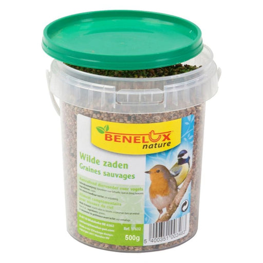 FDA SHOP FOOD SEAU GRAINES SAUVAGES 500G POUR OISEAUX DU CIEL 5400351003463 17632