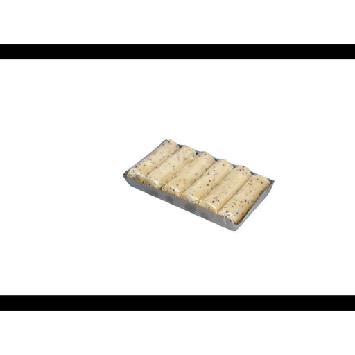 FDA SHOP FOOD SUET LOGS / CILINDRE 6 PCS ASSIETTE AVEC LARVES DE MOUCHES DE SOLDAT NOIR 510GR 5400351150051 15005