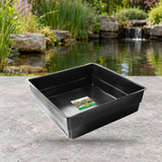 Mise en scène illustrative — Bassin de Terrasse en PE 900 L – 150 x 150 x 45 cm