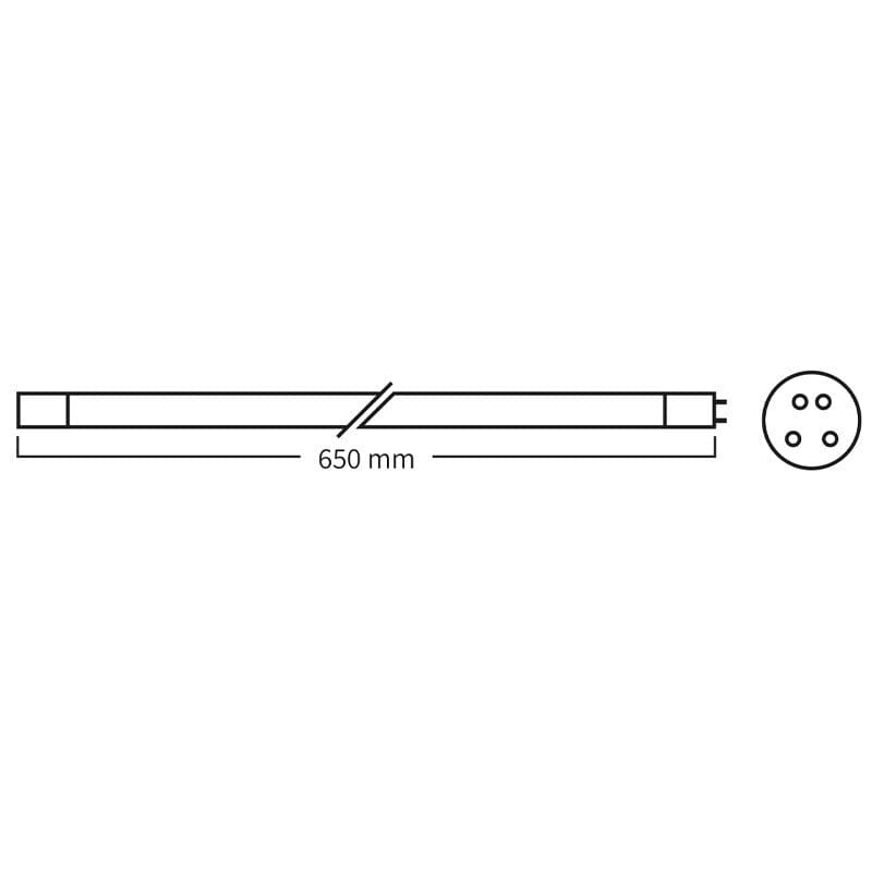 Filtreau 80 Watt Amalgaam UV-C Lampe GPHA650T5L / RLM0002 RLM0002