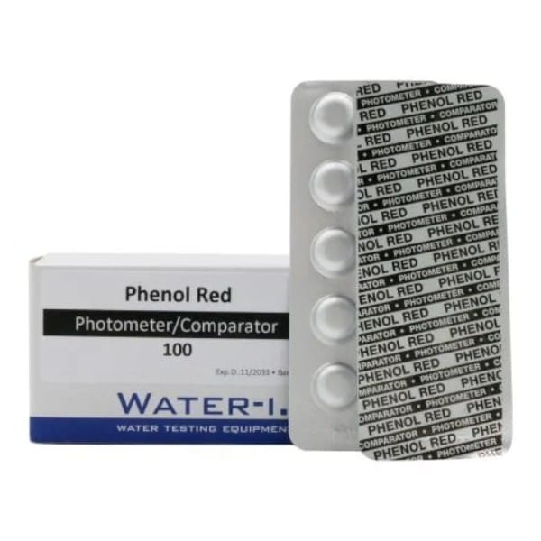 Fluidra 50 comprimés Photomètre Phenol Red (pH) - PoolLab 2.0 4260431460514 76967
