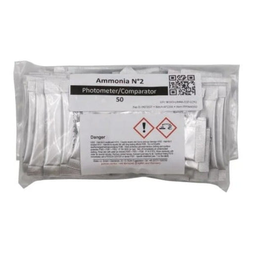 Fluidra 50 sachets de poudre Ammoniaque N°2 Photomètre PoolLab 2.0 8717605136905 PPPAM250