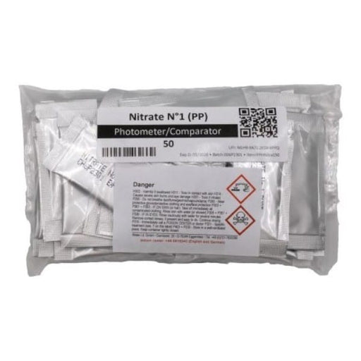 Fluidra 50 sachets de poudre Nitrate N°1 Photomètre - PoolLab 2.0 4260431462662 NITRA150