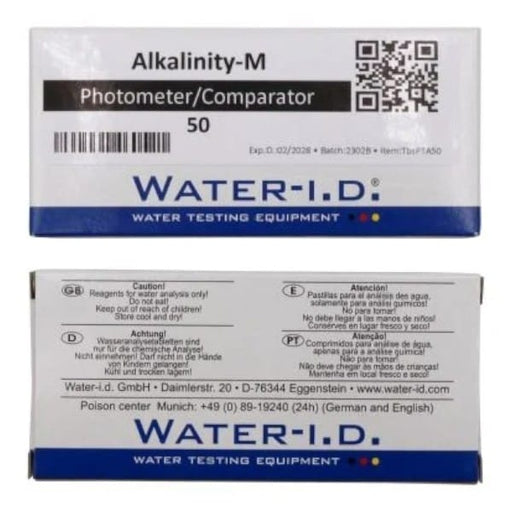 Fluidra 50 tablettes Photomètre Alka-M (alcalinité/TA) - PoolLab 2.0 4260431460521 76968