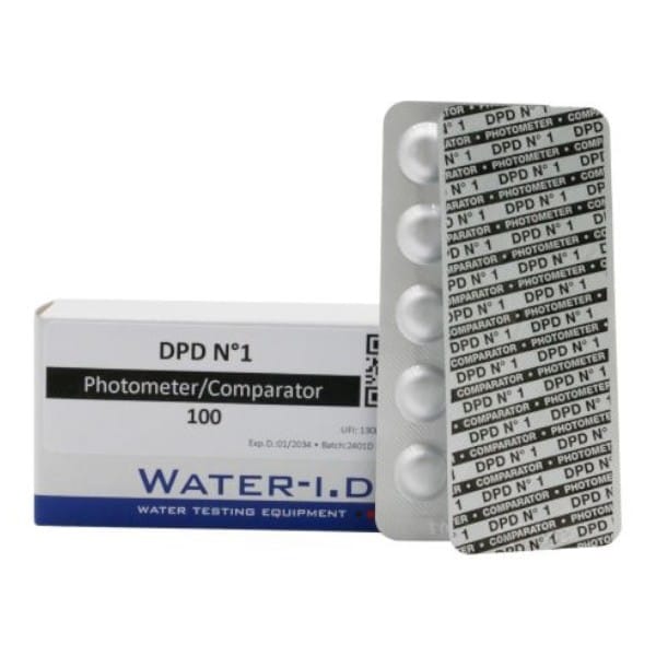 Fluidra 50 tablettes Photomètre DPD N°1 (chlore libre) - PoolLab 2.0 4260431460484 76964