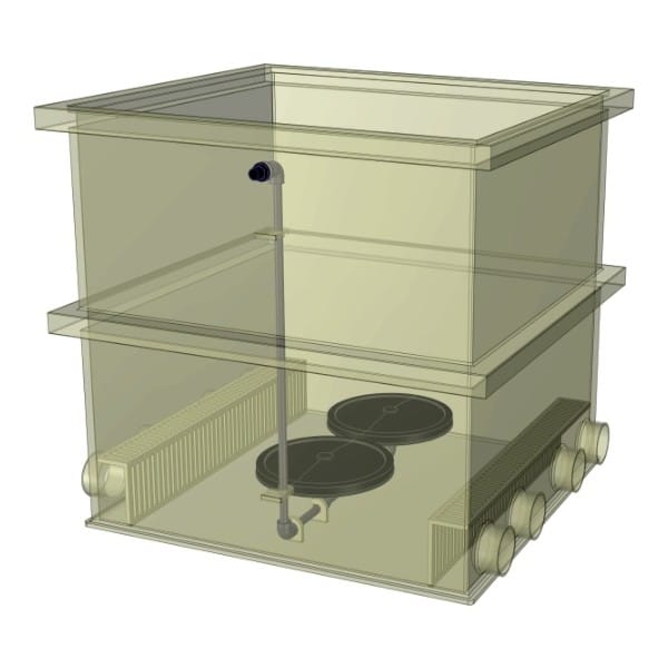 Fluidra AquaForte Prime Chambre biologique BK90 8717605136943 SK845