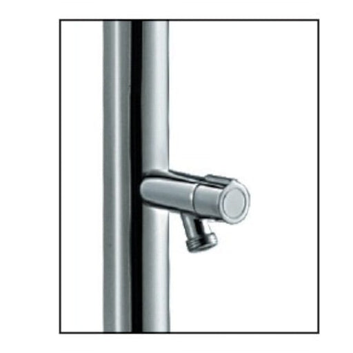 Fluidra Astralpool Douche Angel Inox 304 avec rince-pieds 8432611049536 52718