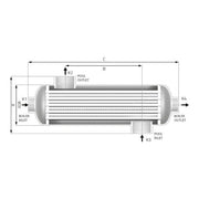 Fluidra AstralPool échangeur de chaleur TIT-20 kW-140 kW