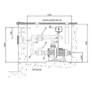 Fluidra Astralpool Pompe Jetstream 2,2kW Kit 2 8717605102702 M00546