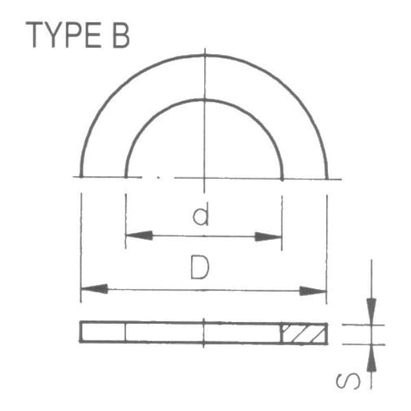 Fluidra Bague Caoutchouc Plate EPDM pour Capuchons et Raccords Moulés – Joint Plat d’Étanchéité