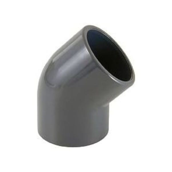 Fluidra Cepex Aqualink PVC coude 45° Ø50mm-Ø110mm PN16