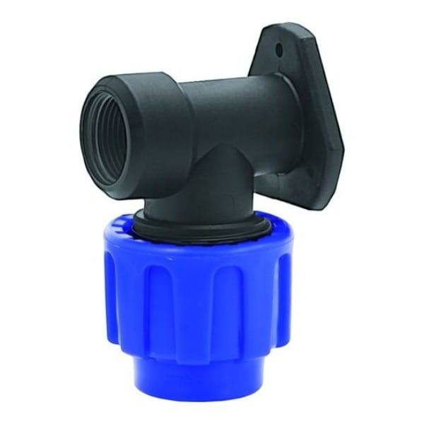 Fluidra Cepex PP coude pour mur 90° Ø25mm x ¾" femelle 8435102003420 11723