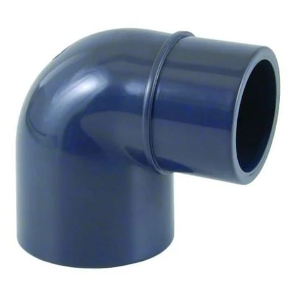 Fluidra Cepex PVC-U Coude de Réduction 90° à Coller – 50 x 50-40 mm / 63 x 63-50 mm PN16