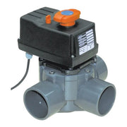 Fluidra Cepex Vanne Rotative 3 Voies PVC-U à Coller – Vanne de Distribution PN6