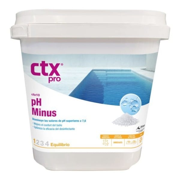 Fluidra CTX-10 pH Minus Granulé – Réducteur de pH pour Piscine