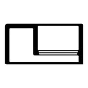 Fluidra Douille de Réduction Excentrique PVC – Raccord d’Évacuation