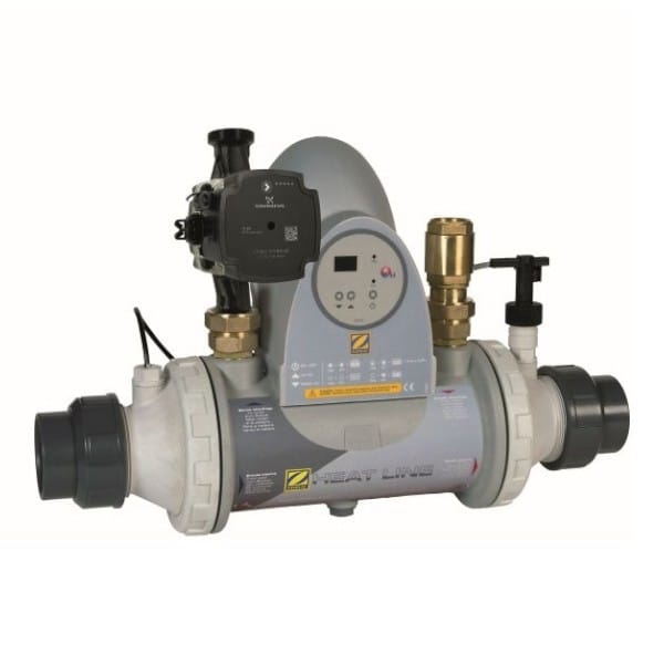 Fluidra Heat Line 20 Plus avec pompe de circulation 9317545032702 W49KT20