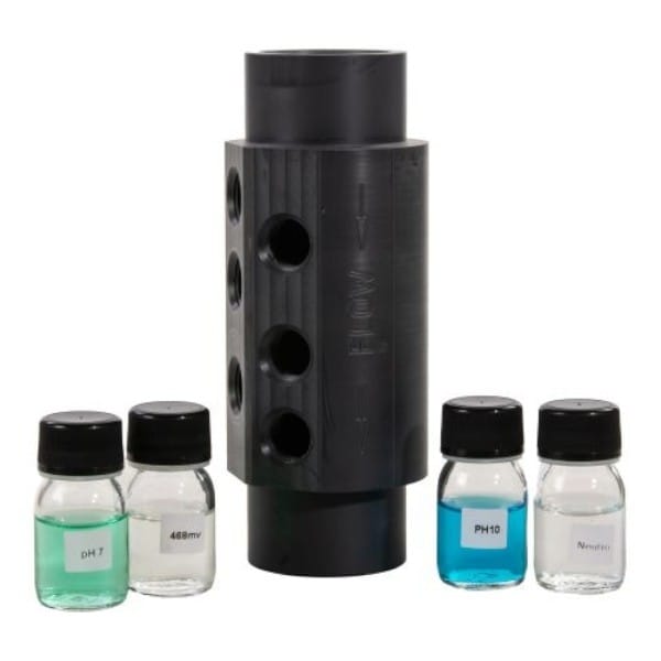 Fluidra Kit d'installation Premium : cellule de mesure TA169, puce pH & Rx, liquides de calibrage et contacteur débimétrique 8717605131696 TA209