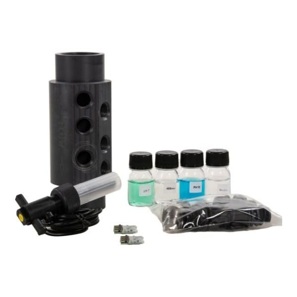 Fluidra Kit d'installation Premium : cellule de mesure TA169, puce pH & Rx, liquides de calibrage et contacteur débimétrique 8717605131696 TA209
